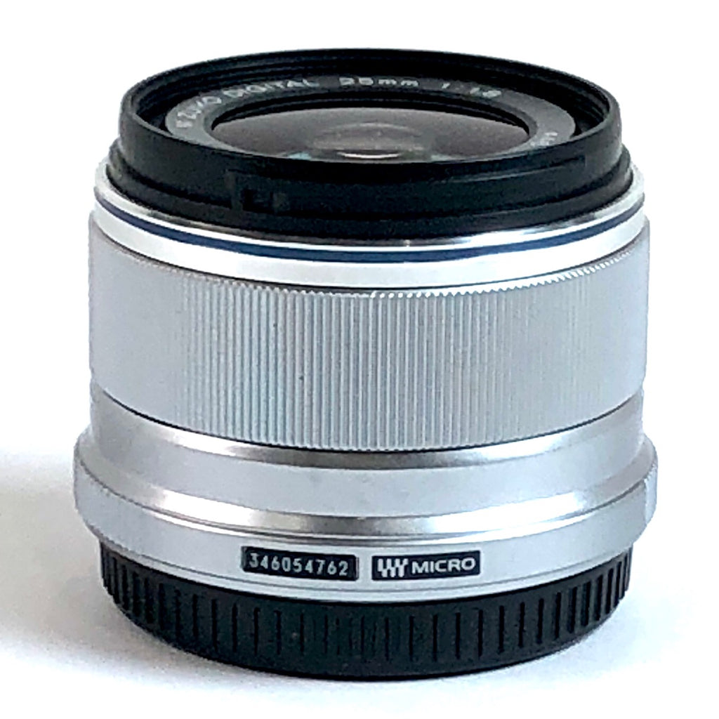 オリンパス OLYMPUS M.ZUIKO DIGITAL 25mm F1.8 シルバー 一眼カメラ用レンズ（オートフォーカス） 【中古】