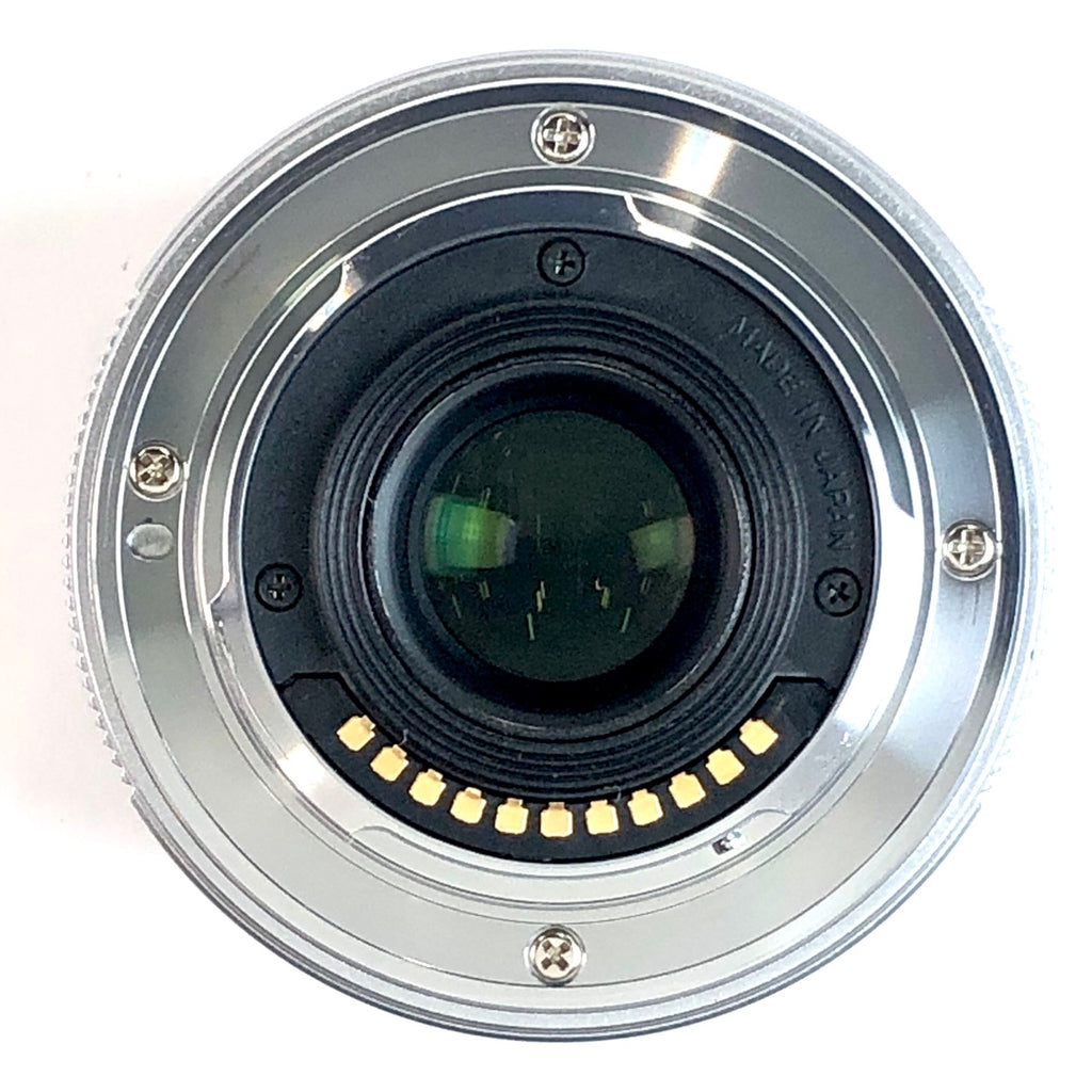 オリンパス OLYMPUS M.ZUIKO DIGITAL 25mm F1.8 シルバー 一眼カメラ用レンズ（オートフォーカス） 【中古】