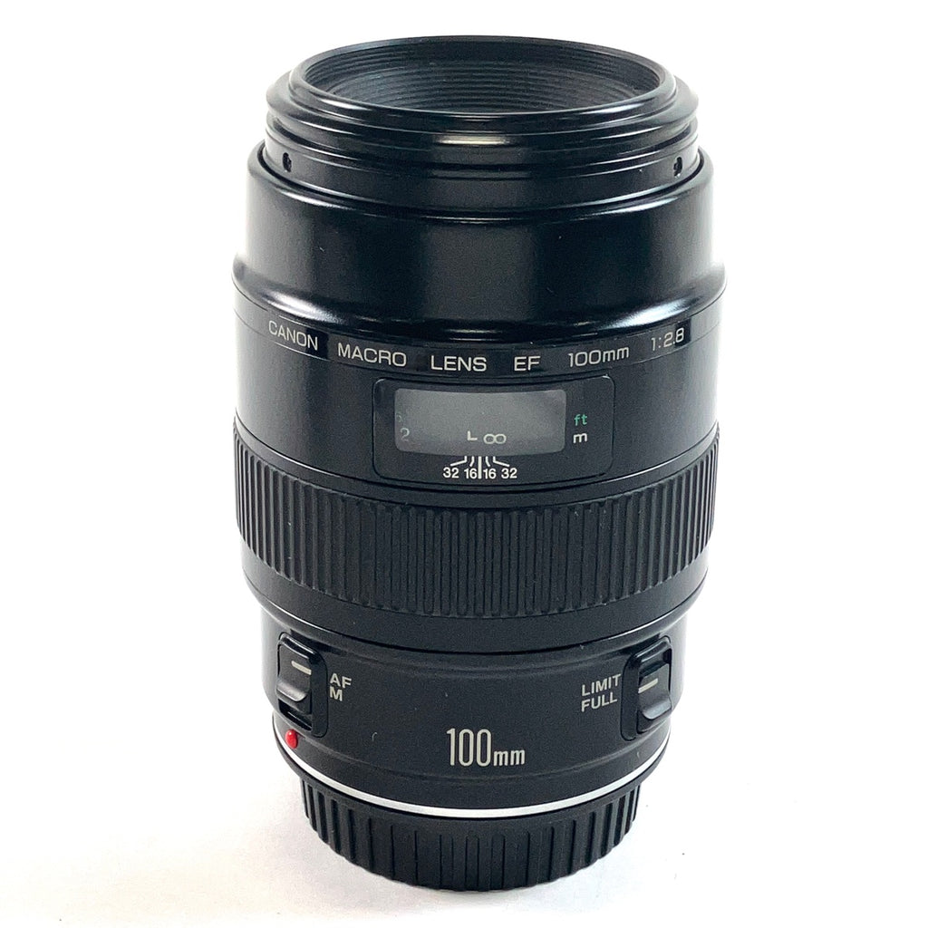 キヤノン Canon EF 100mm F2.8 MACRO 一眼カメラ用レンズ（オートフォーカス） 【中古】