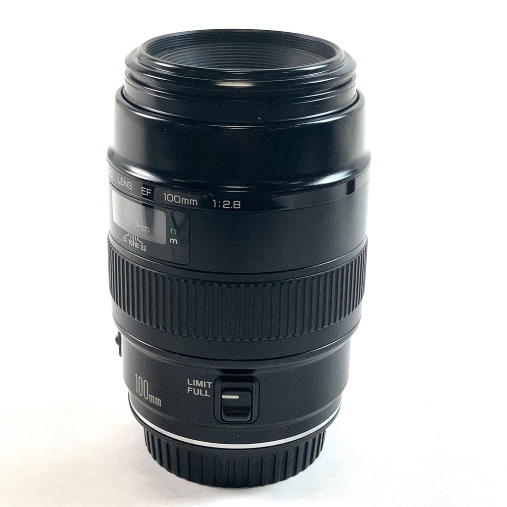 キヤノン Canon EF 100mm F2.8 MACRO 一眼カメラ用レンズ（オートフォーカス） 【中古】