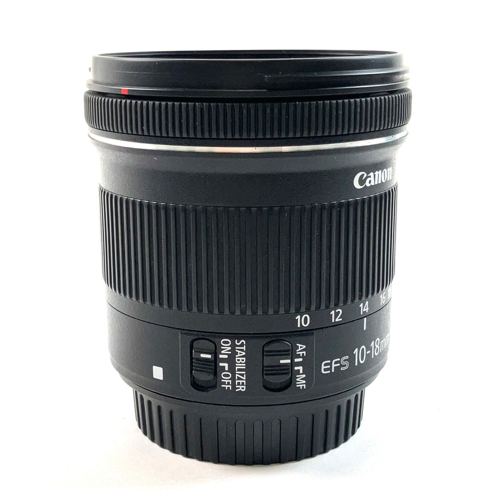 キヤノン Canon EF-S 10-18mm F4.5-5.6 IS STM 一眼カメラ用レンズ（オートフォーカス） 【中古】