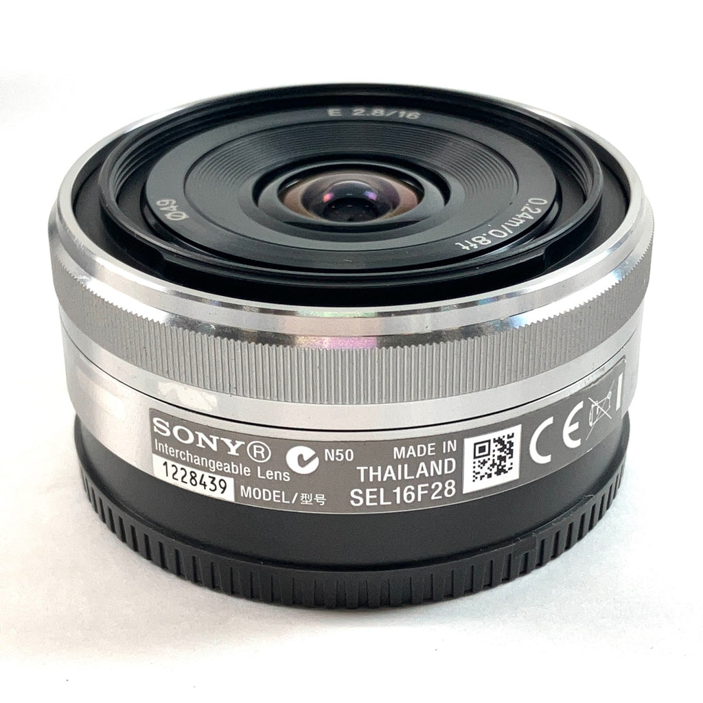 ソニー SONY α6400 ILCE-6400 + E 16mm F2.8 SEL16F28 デジタル ミラーレス 一眼カメラ 【中古】