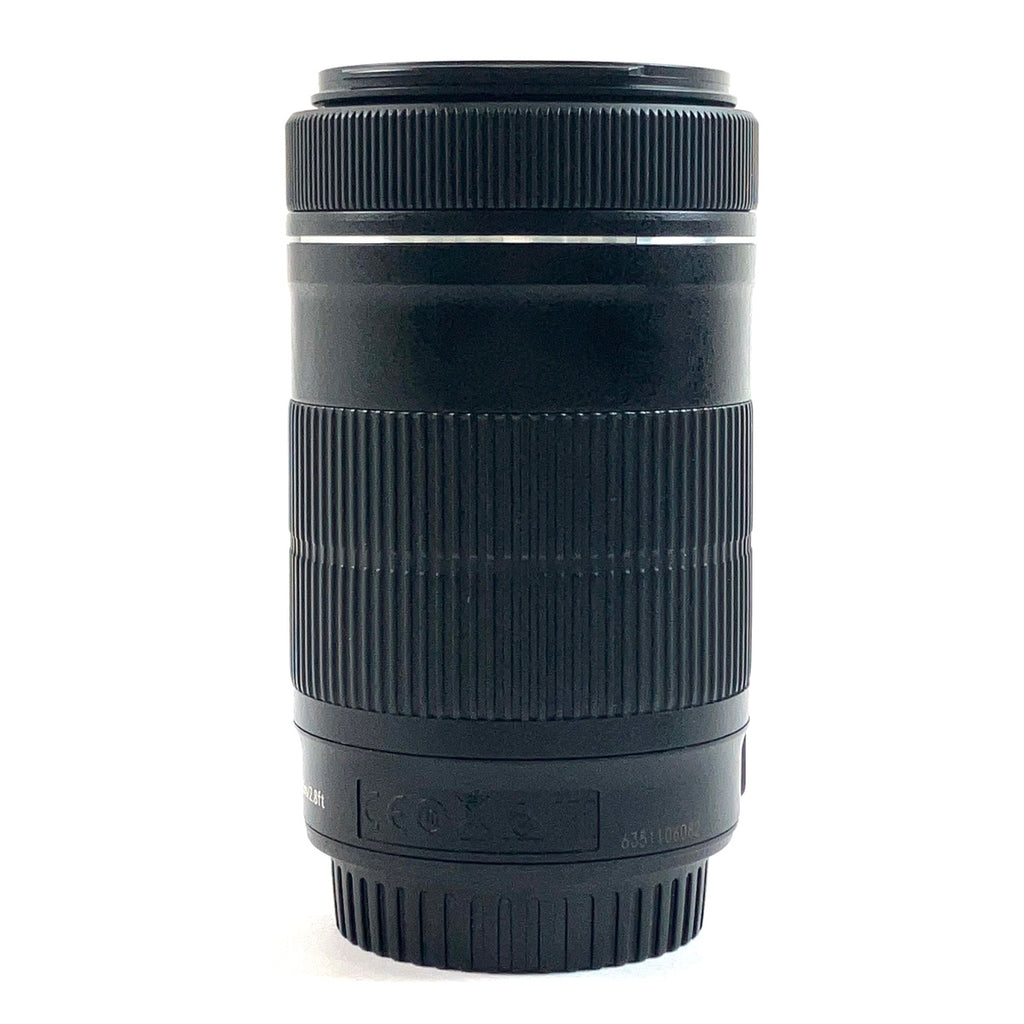 キヤノン Canon EF-S 55-250mm F4-5.6 IS STM ＋ マウントアダプターキヤノンEF レンズ-キヤノンEOS Mボディ用 一眼カメラ用レンズ（オートフォーカス） 【中古】