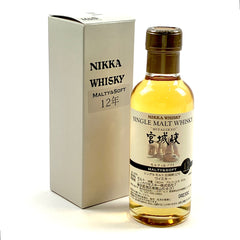 【東京都内限定お届け】ニッカ NIKKA 宮城峡 12年 モルティ&ソフト 180ml 国産ウイスキー 【古酒】