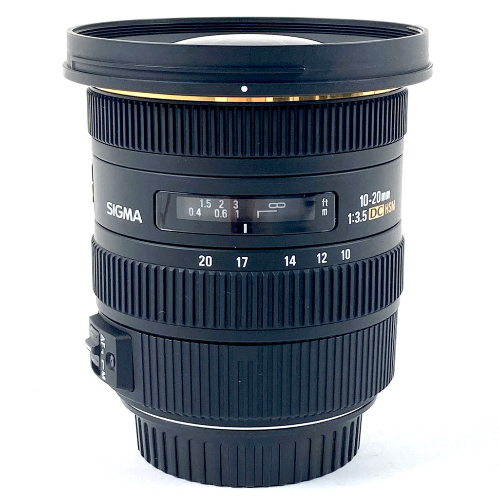 シグマ SIGMA 10-20mm F3.5 EX DC HSM (キヤノンEF用) 一眼カメラ用レンズ（オートフォーカス） 【中古】