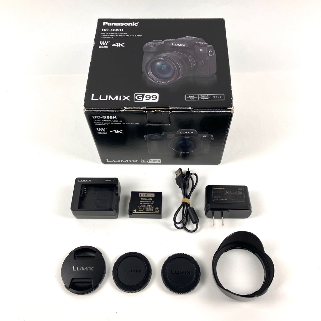 パナソニック Panasonic LUMIX DC-G99H 高倍率ズームレンズキット デジタル ミラーレス 一眼カメラ 【中古】