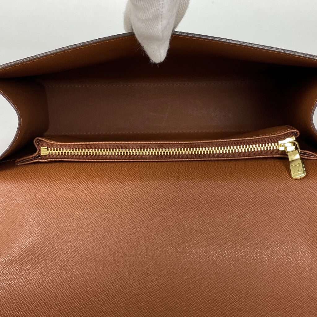 【ジャンク品】ルイ・ヴィトン マルゼルブ 手提げ ハンドバッグ モノグラム ブラウン M51379 レディース 【中古】