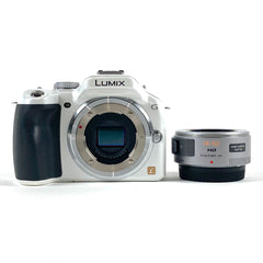 パナソニック Panasonic LUMIX DMC-G5X 電動ズームレンズキット シェルホワイト デジタル ミラーレス 一眼カメラ 【中古】