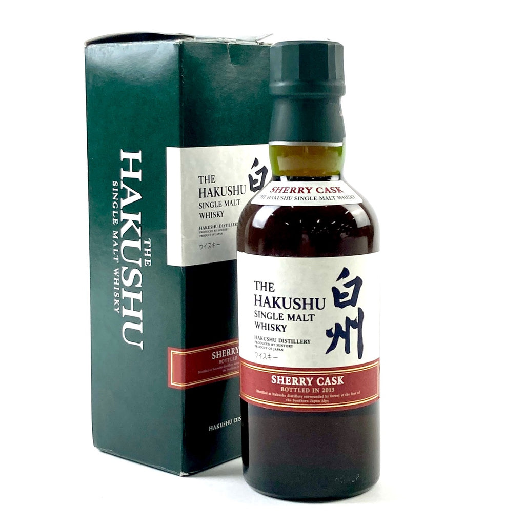 【東京都内限定お届け】サントリー SUNTORY 白州 シェリーカスク 2013 ノンチルフィルター 180ml 国産ウイスキー 【古酒】