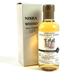 【東京都内限定お届け】ニッカ NIKKA 宮城峡 12年 モルティ&ソフト 180ml 国産ウイスキー 【古酒】