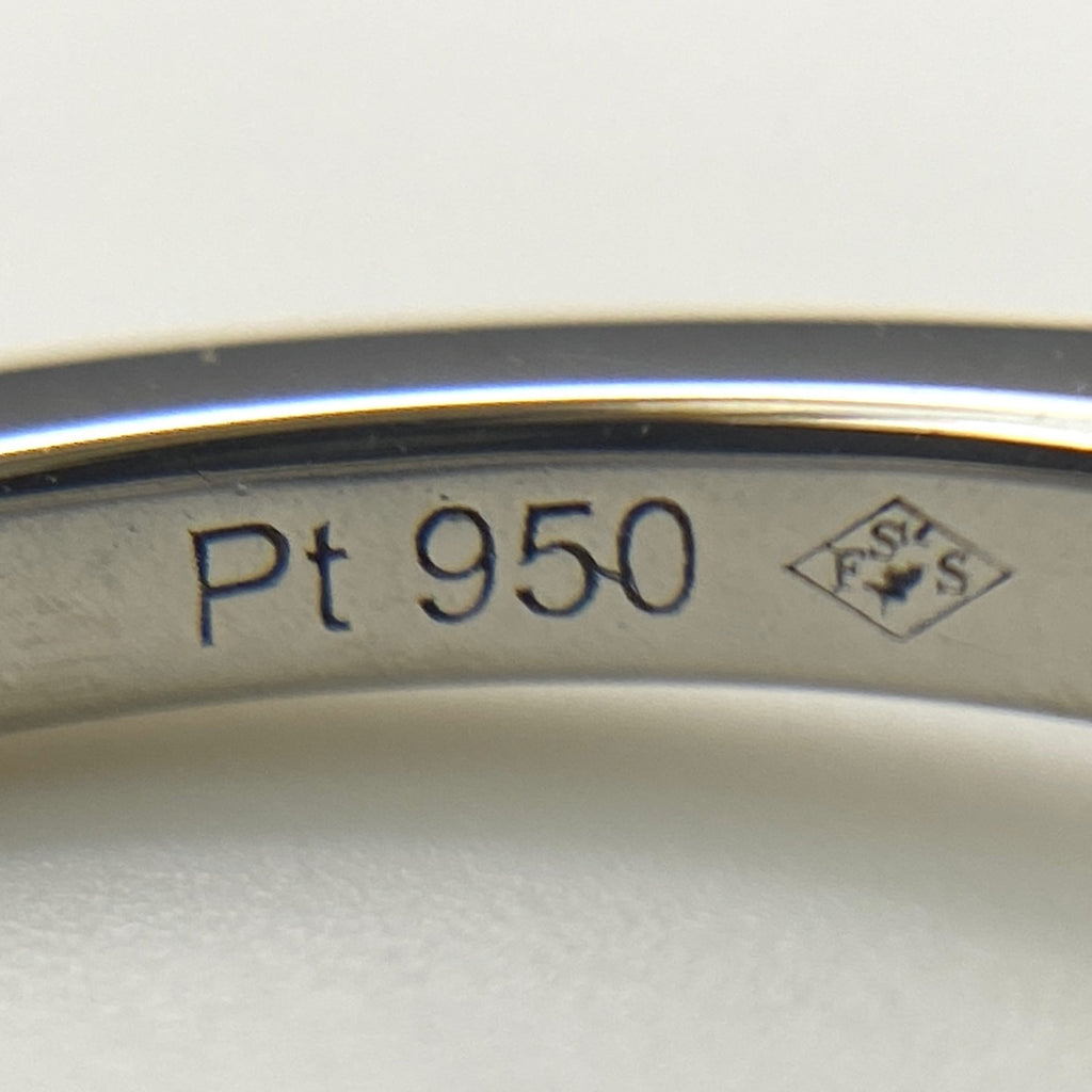カルティエ バレリーナ リング プラチナ 指輪 メレダイヤ リング 5号 Pt950 ダイヤモンド レディース 【中古】brjwl