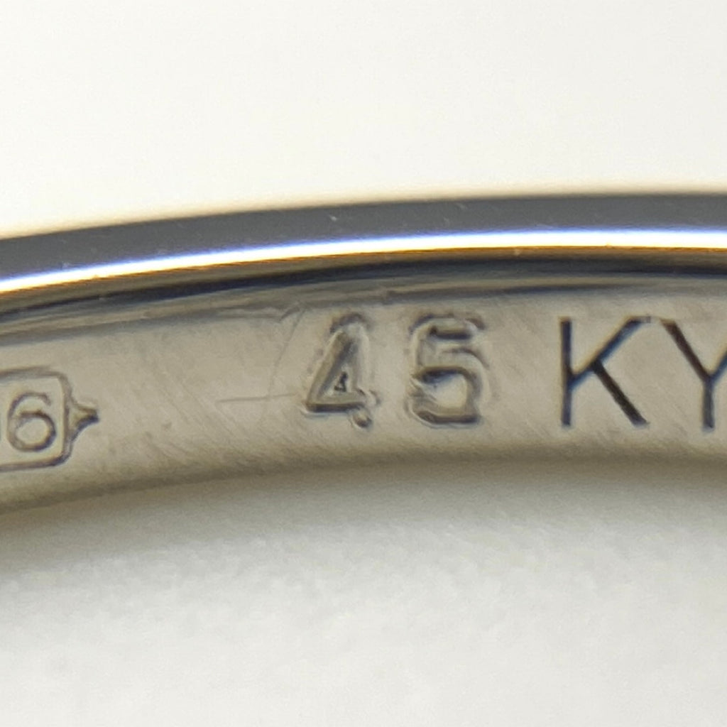 カルティエ バレリーナ リング プラチナ 指輪 メレダイヤ リング 5号 Pt950 ダイヤモンド レディース 【中古】brjwl