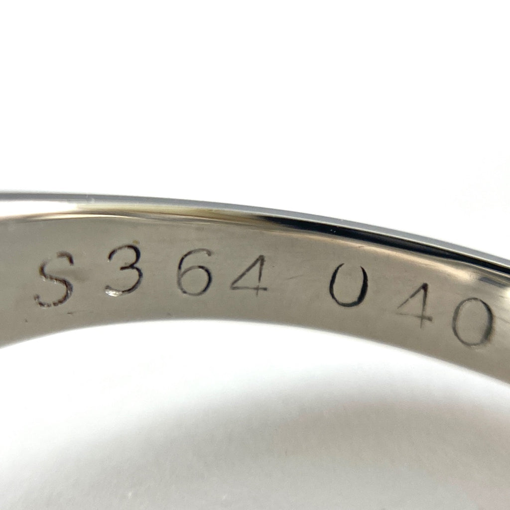 スターサファイア デザインリング プラチナ 指輪 メレダイヤ リング 10号 Pt900 スターサファイア レディース 【中古】 
 ラッピング可