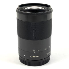 キヤノン Canon EF-M 55-200mm F4.5-6.3 IS STM ブラック 一眼カメラ用レンズ（オートフォーカス） 【中古】