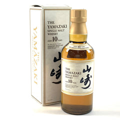 【東京都内限定お届け】サントリー SUNTORY 山崎 10年 ホワイトラベル ハーフボトル 350ml 国産ウイスキー 【古酒】