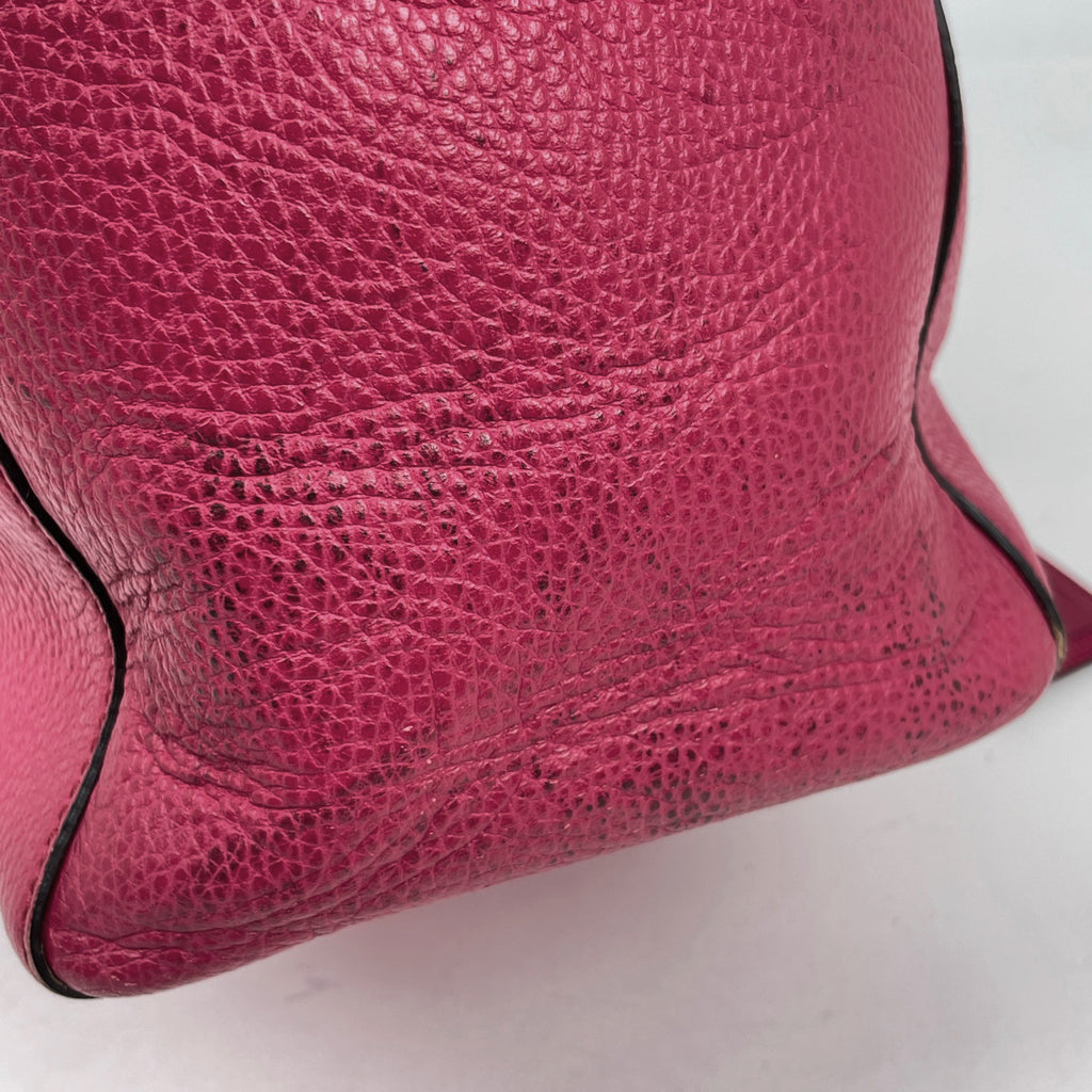 グッチ スウィング トートバッグ ロゴ ショルダーバッグ トートバッグ レザー ピンク 354397 レディース 【中古】brbag