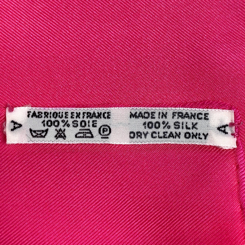 エルメス カレ 90 LIBERTE EGALITE FRATERNITE REPUBLIQUE FRANCAISE 1789 1789年フランス革命を記念して スカーフ シルク ピンク マルチカラー レディース 【中古】brbag
