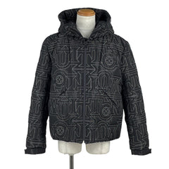 ルイ・ヴィトン ロゴ ダウンジャケット スノーカプセルコレクション アウター ダウンジャケット ブラック メンズ 【中古】brapp