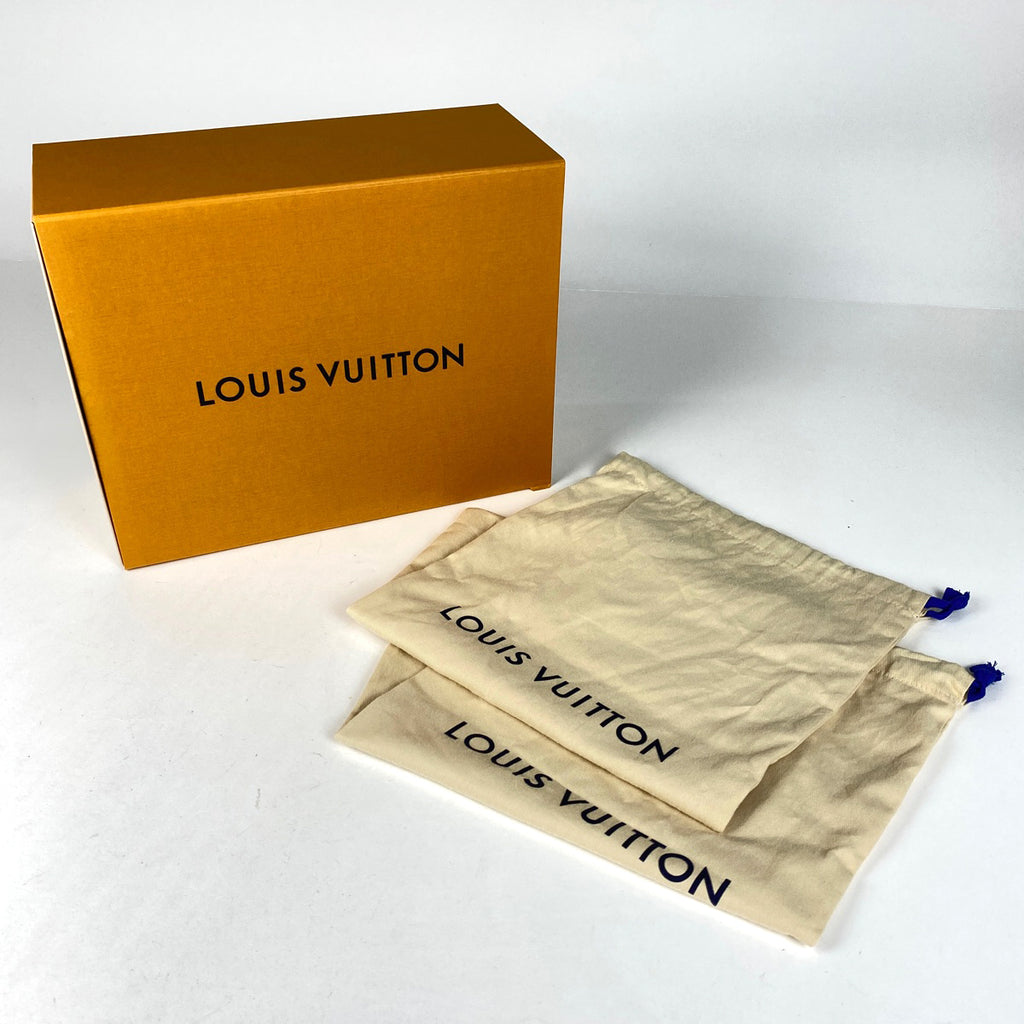 ルイ・ヴィトン スケート ライン スニーカー ロゴ アイコン 靴 スニーカー ナイロン レザー ネイビー メンズ 【中古】brapp