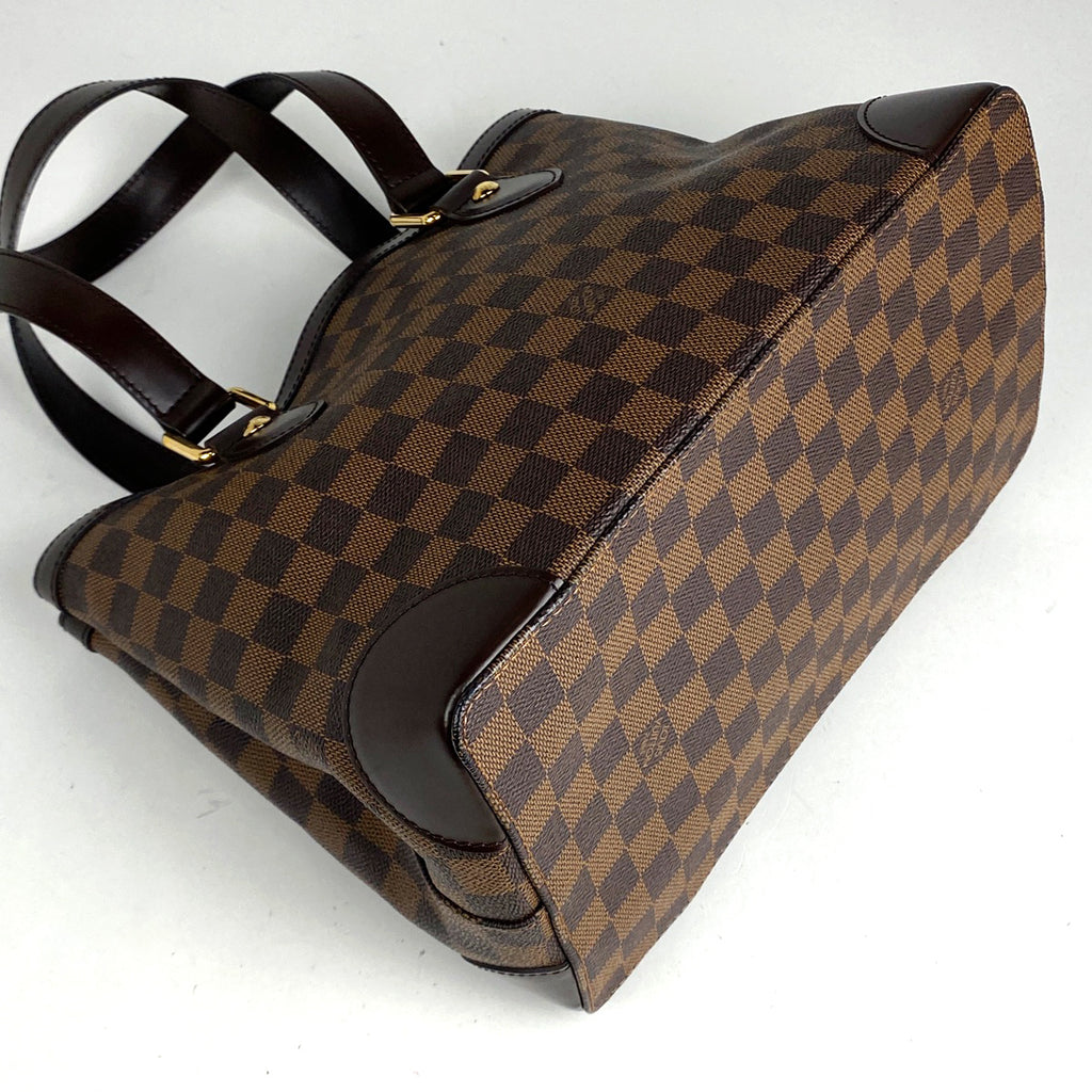 ルイ・ヴィトン ハムステッド PM ショルダーバッグ トートバッグ ダミエ ブラウン N51205 レディース 【中古】brbag