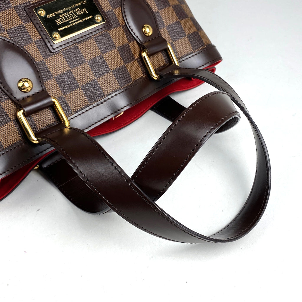 ルイ・ヴィトン ハムステッド PM ショルダーバッグ トートバッグ ダミエ ブラウン N51205 レディース 【中古】brbag