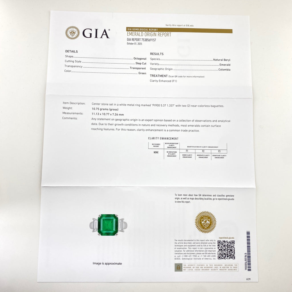 エメラルド デザインリング プラチナ 指輪 メレダイヤ リング 12号 Pt900 エメラルド ダイヤモンド レディース 【中古】nbjwl