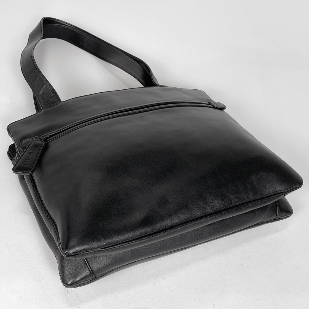シャネル ココマーク ショルダーバッグ トートバッグ ショルダーバッグ レザー ブラック レディース 【中古】brbag