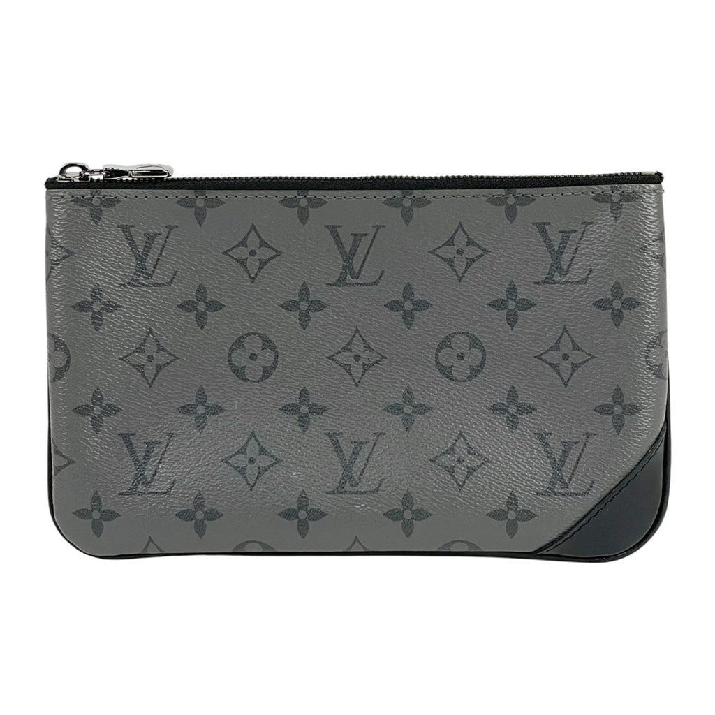 ルイ・ヴィトン トリオ メッセンジャー モノグラムリバース ポーチ ショルダーバッグ モノグラムエクリプス ノワール(ブラック) グレー M69443 メンズ 【中古】brbag