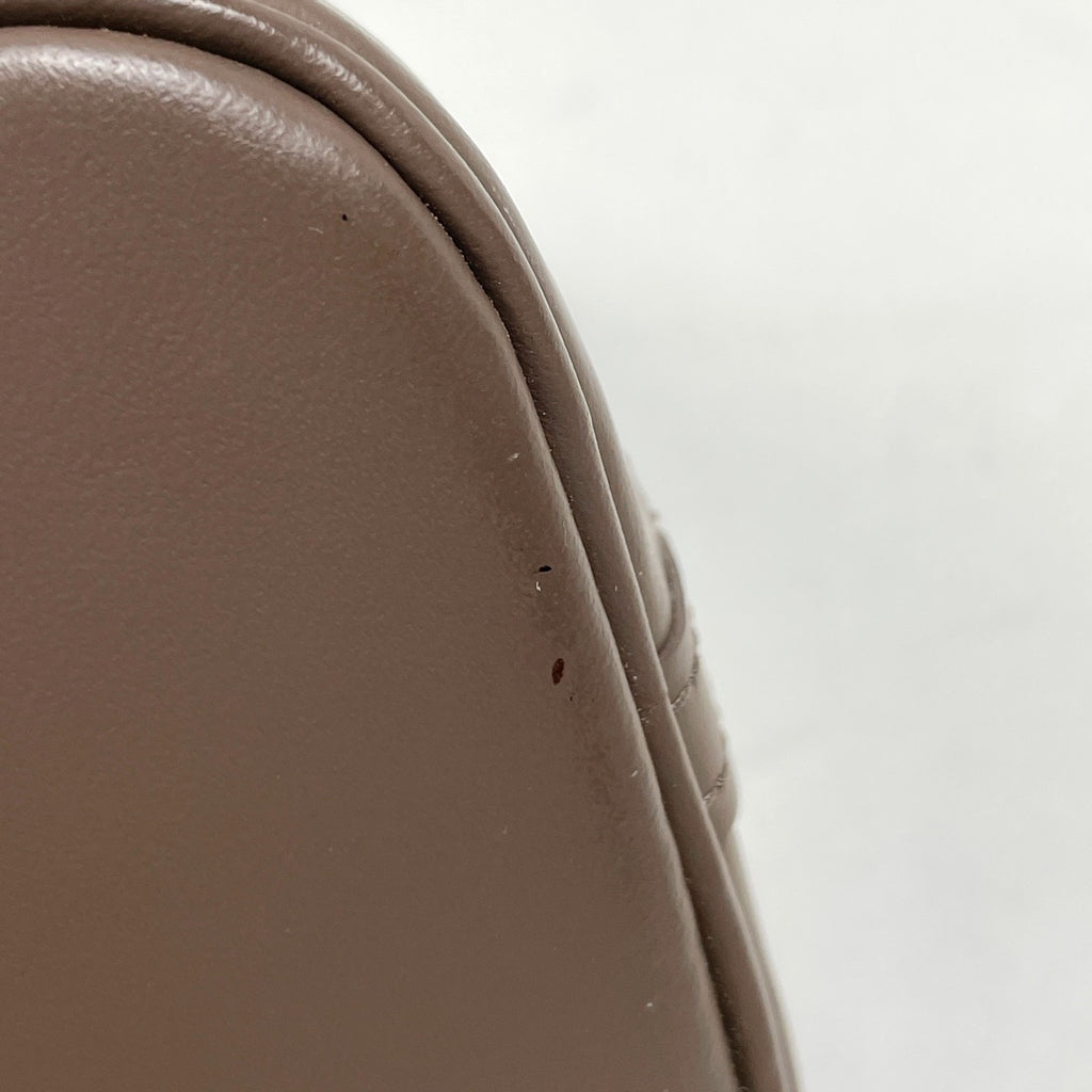 ルイ・ヴィトン リトル アルマ ミニ ハンドバッグ モノグラムサテン ベージュ M92147 レディース 【中古】brbag