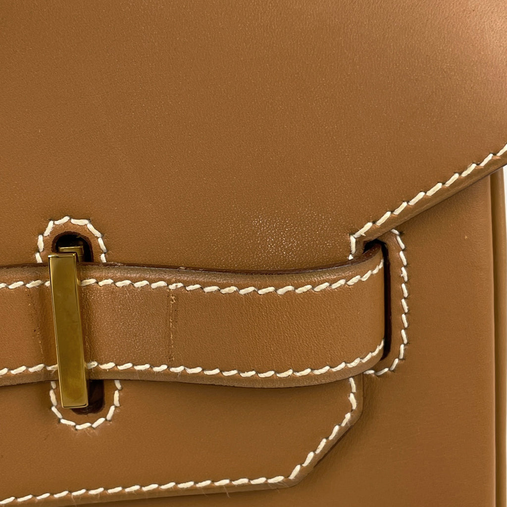 エルメス バーキン 35 ハンドバッグ ヴァッシュ ゴールド 〇Y レディース 【中古】brbag
