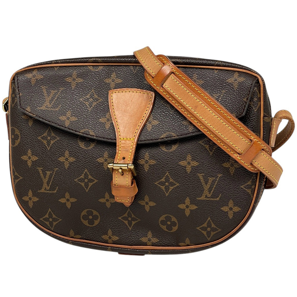 ルイ・ヴィトン ジュヌフィーユ MM 斜め掛け ショルダーバッグ モノグラム ブラウン M51226 レディース 【中古】brbag