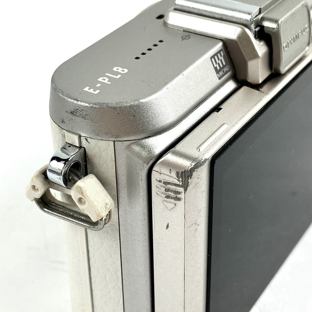 オリンパス OLYMPUS PEN E-PL8 14-42mm EZレンズキット ホワイト［ジャンク品］ デジタル ミラーレス 一眼カメラ 【中古】cambb