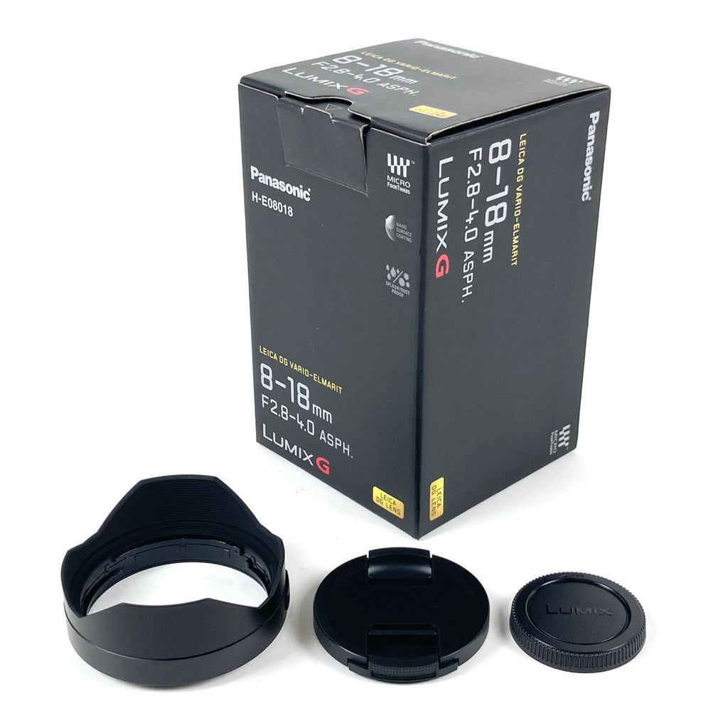 パナソニック Panasonic LEICA DG VARIO-ELMARIT 8-18mm F2.8-4.0 ASPH. H-E08018 一眼カメラ用レンズ（オートフォーカス） 【中古】cambb