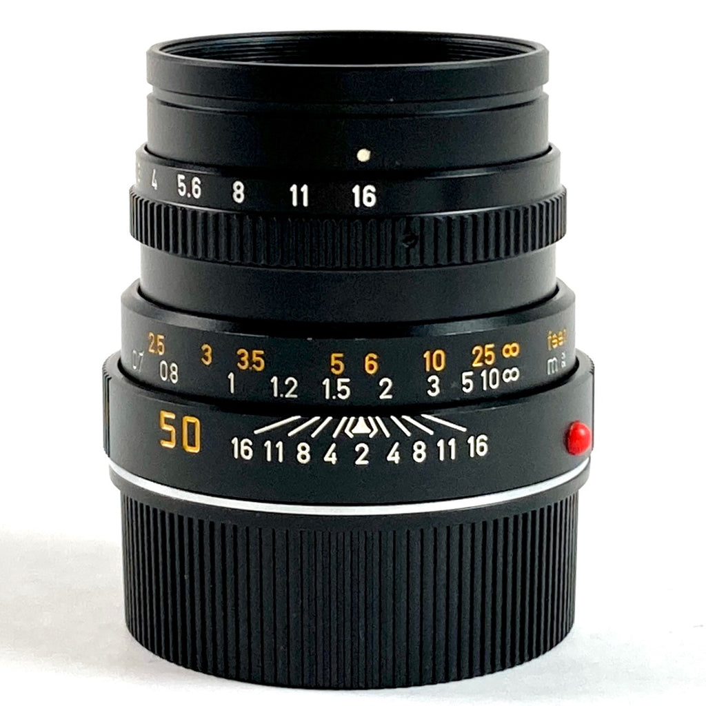 【在庫一掃】 ライカ LEICA SUMMICRON-M 50mm F2 ズミクロン 第3世代 ブラック［ジャンク品］ レンジファインダーカメラ用レンズ 【中古】cambb