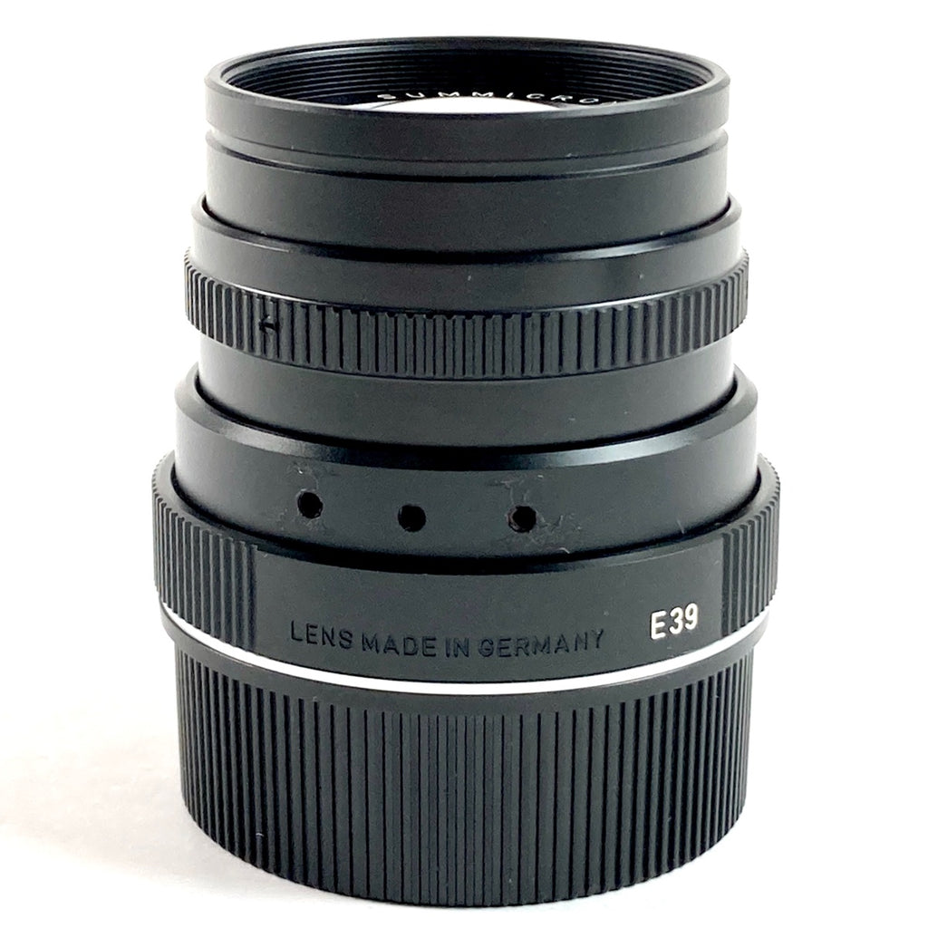 【在庫一掃】 ライカ LEICA SUMMICRON-M 50mm F2 ズミクロン 第3世代 ブラック［ジャンク品］ レンジファインダーカメラ用レンズ 【中古】cambb