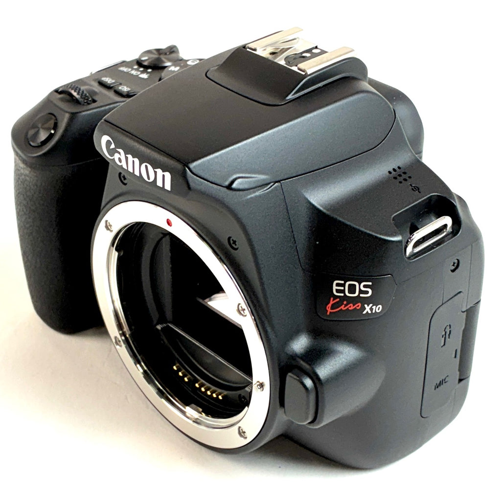 キヤノン Canon EOS Kiss X10 EF-S 18-55 IS STM レンズキット ブラック デジタル 一眼レフカメラ 【中古】cambb