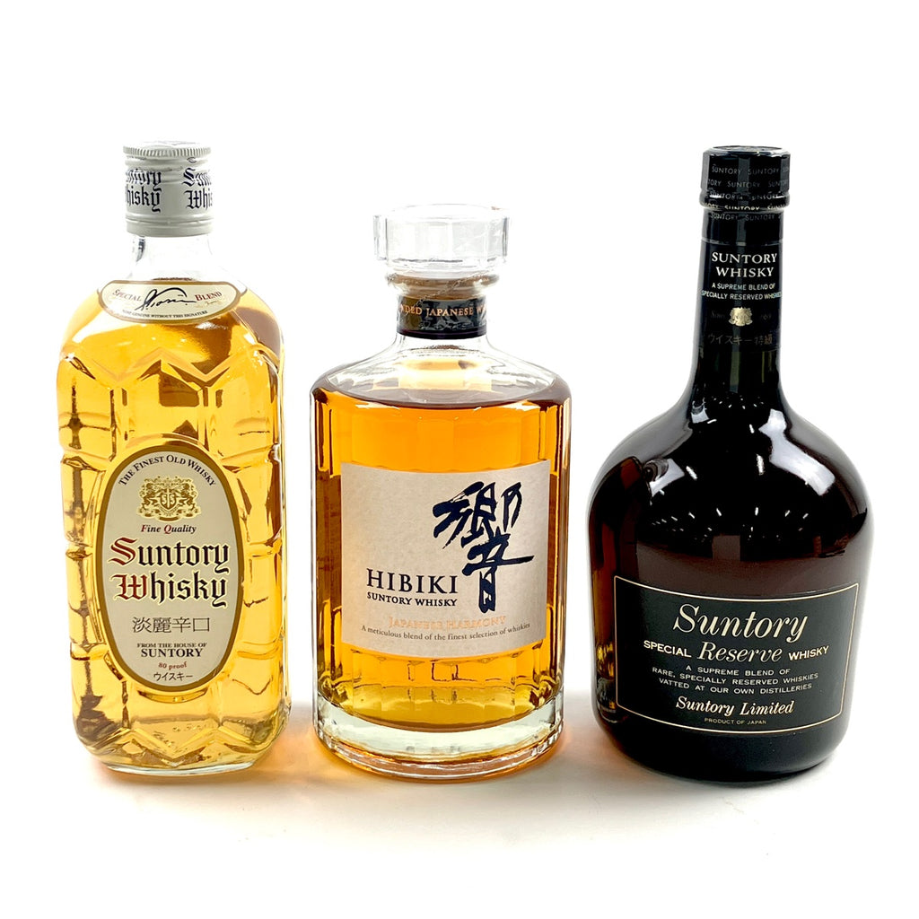 【東京都内限定お届け】サントリー SUNTORY 角瓶 淡麗辛口 響 ジャパニーズハーモニー スペシャルリザーブ 700ml ウイスキー セット 【古酒】