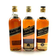 ジョニーウォーカー JOHNNIE WALKER ブラックラベル エクストラスペシャル 12年 スコッチ 750ml ウイスキー セット 【古酒】