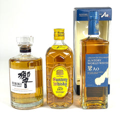 【東京都内限定お届け】サントリー SUNTORY 響 ジャパニーズハーモニー 角瓶 向獅子 1937 碧 700ml 国産ウイスキー 【古酒】