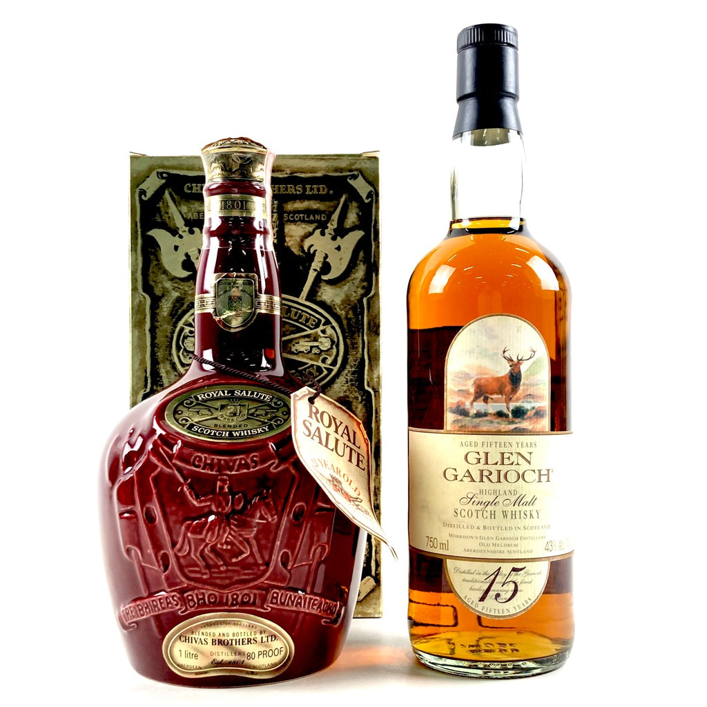 2本 シーバスブラザーズ グレンギリ― スコッチ 1000ml ウイスキー セット 【古酒】liqbb