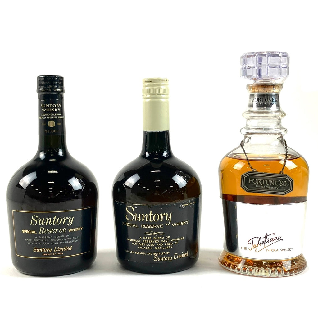 【東京都内限定お届け】 3本 サントリー ニッカ 750ml ウイスキー セット 【古酒】