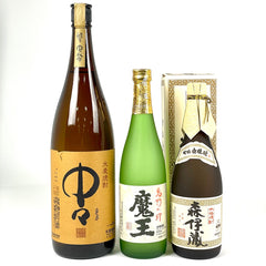 【東京都内限定お届け】 3本 白玉醸造 黒木本店 森伊蔵 麦焼酎 芋焼酎 720ml いも焼酎 【古酒】