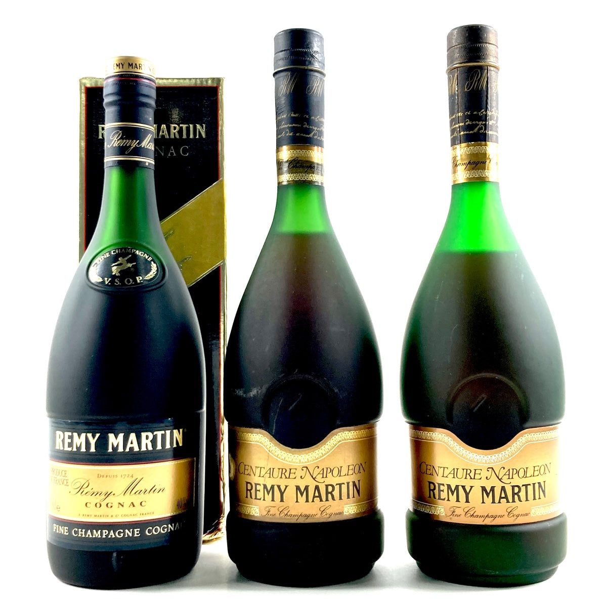 高価値 レミーマルタン バイセル公式】3本 REMY 旧旧 VSOP MARTIN その他
