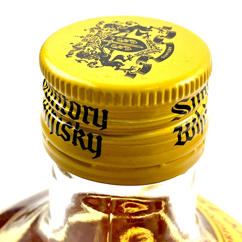 【東京都内限定お届け】 3本 サントリー SUNTORY ファインクオリティ 向獅子 角瓶 角瓶 味わい旨口 ローヤル スリムボトル 700ml ウイスキー セット 【古酒】