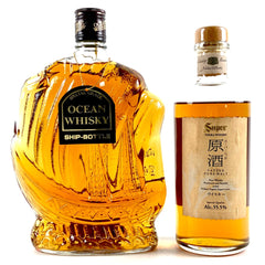 【東京都内限定お届け】 2本 三楽オーシャン ニッカ 500ml ウイスキー セット 【古酒】liqbb