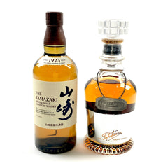 【東京都内限定お届け】 2本 サントリー  山崎 シングルモルト ジャパニーズ ニッカ フォーチュン80 700ml ウイスキー セット 【古酒】liqbb
