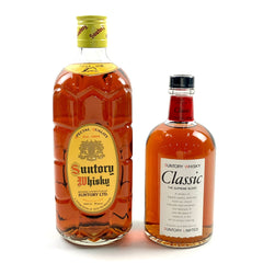 【東京都内限定お届け】 2本 サントリー SUNTORY 角瓶 向獅子 クラシック 1440ml ウイスキー セット 【古酒】liqbb