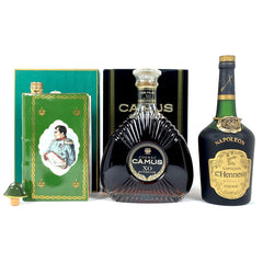 3本 カミュ ヘネシー コニャック 700ml ブランデー セット 【古酒】liqbb