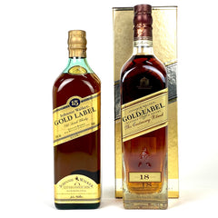 2本 ジョニーウォーカー JOHNNIE WALKER ゴールドラベル 15年 ゴールド スコッチ 750ml ウイスキー セット 【古酒】liqbb