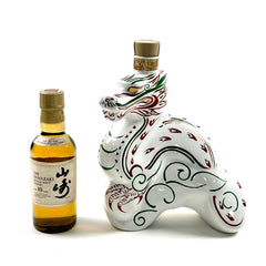 【東京都内限定お届け】 2本 サントリー SUNTORY 山崎 10年 ホワイトラベル ローヤル 12年 干支ボトル 辰 2000年 陶器 600ml ウイスキー セット 【古酒】liqbb